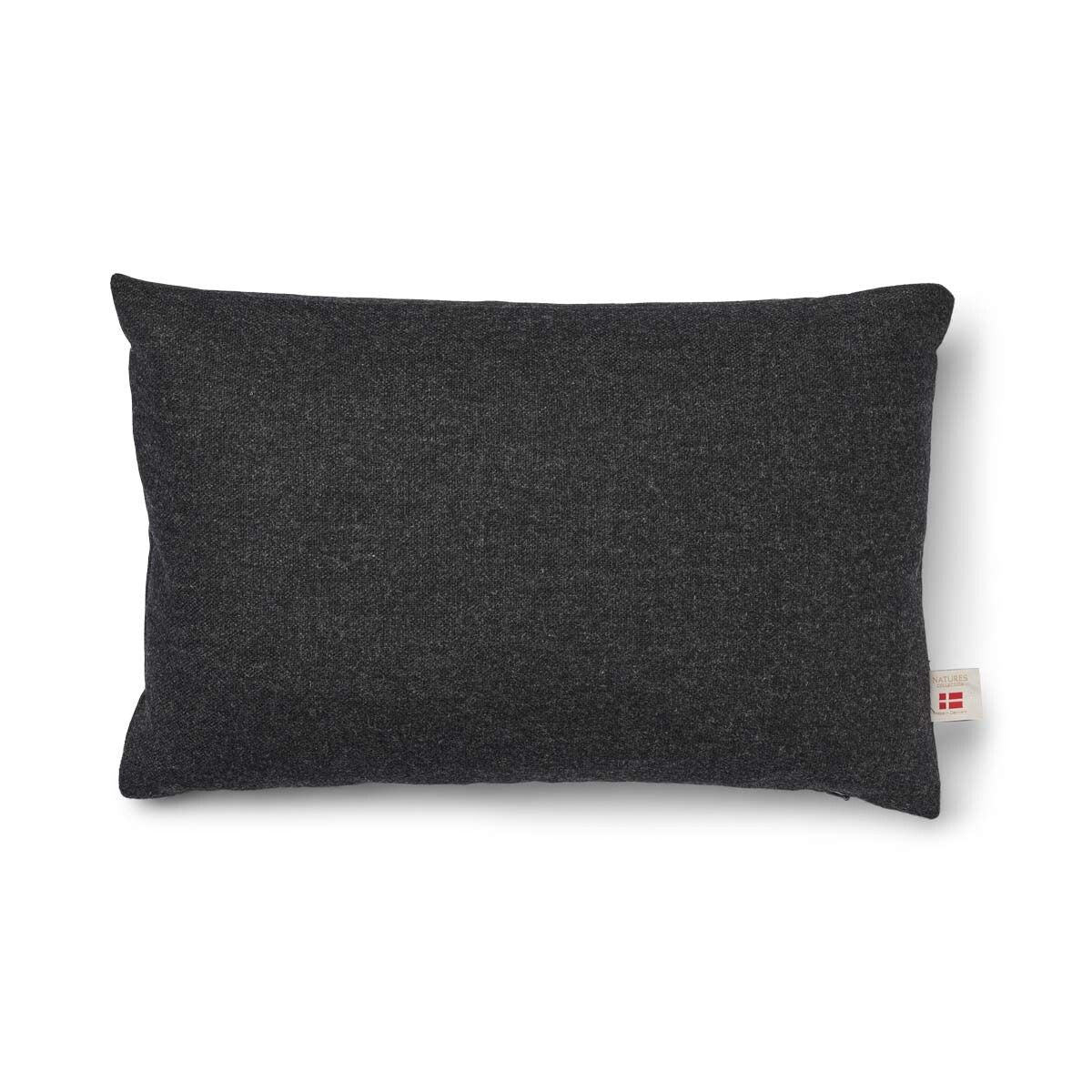 Doublesided Cushion | 100% Wool | 52x52 cm | 34x52 cm Charcoal