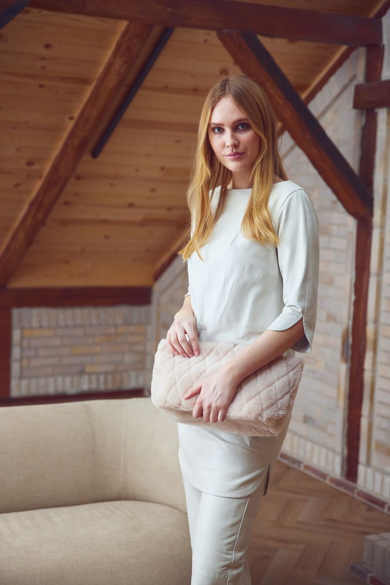 Hannah Clutch Beige