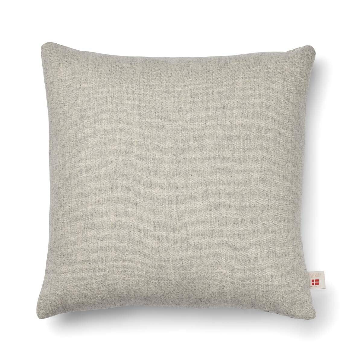 Doublesided Cushion | 100% Wool | 52x52 cm | 34x52 cm Silver