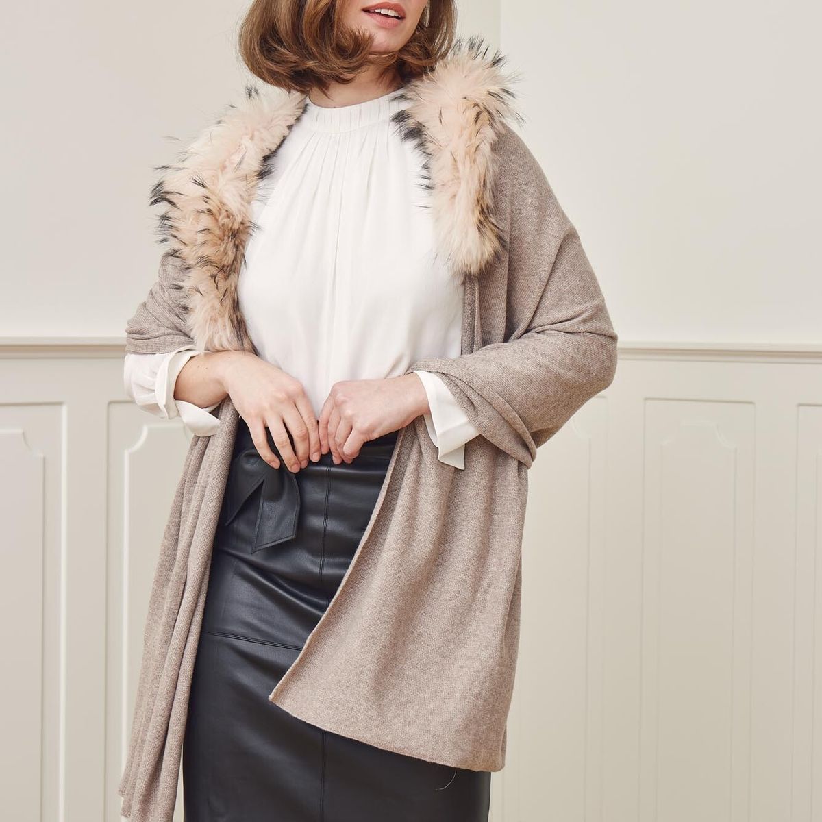 Silvia Scarf Black/Black