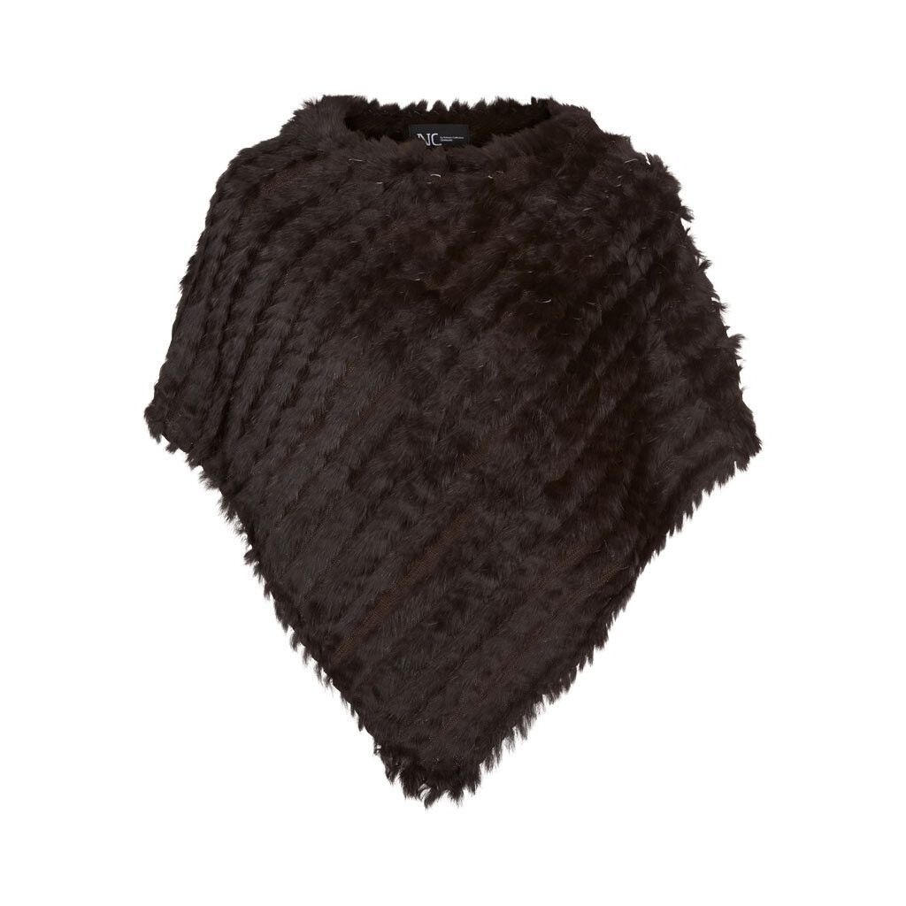 Molly Poncho Dark Brown