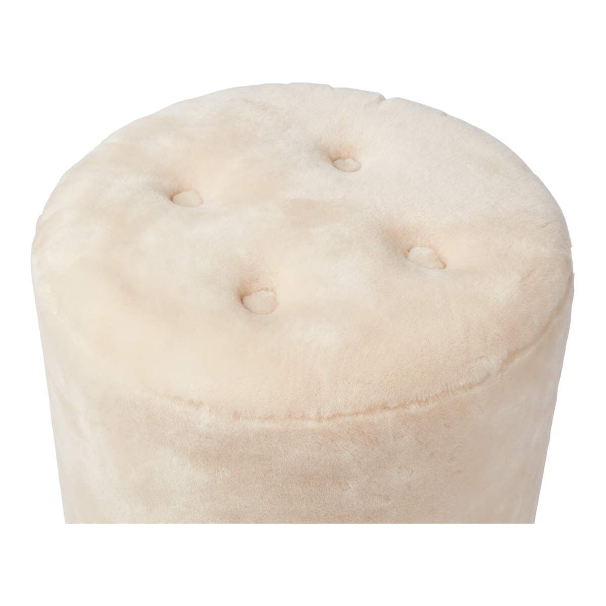 Simon Pouf Moccasin
