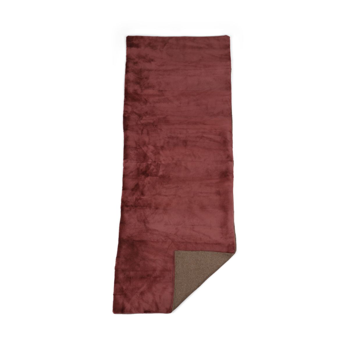 Mink Throw | Cashmere Backing | Old Rose | 62x158 cm