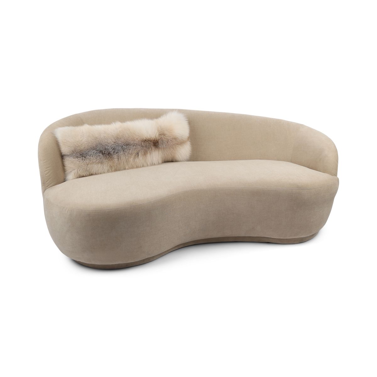 Premium Fox Cushion | Cashmere Backing | Norway | Smokey Fox | 30x80 cm