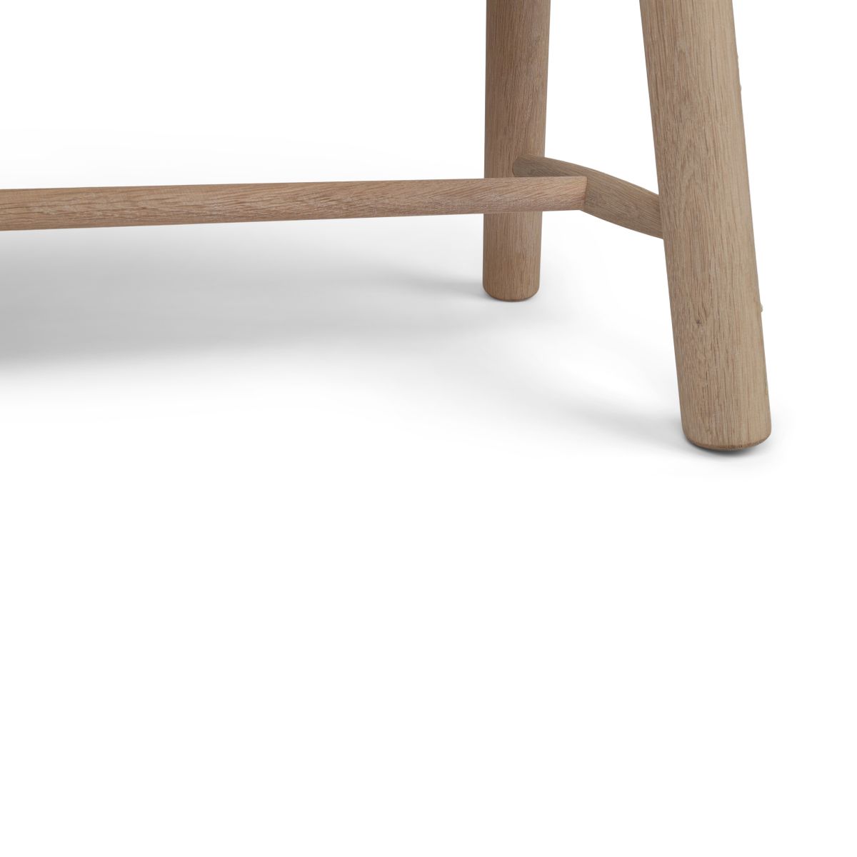 Cowhide Bench | 140x35x45 cm Brown/White