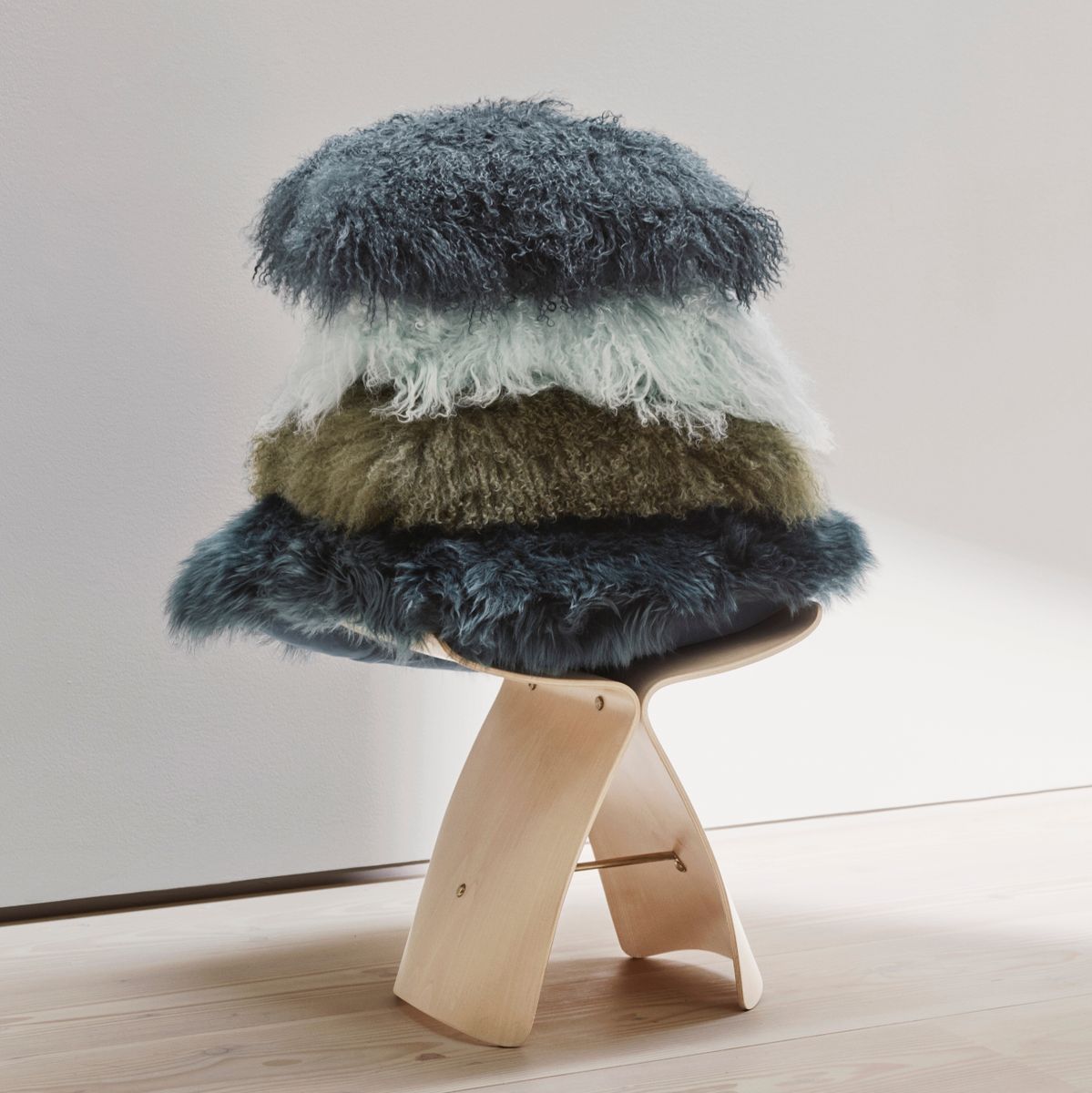 Curly Cushion | 28x56 cm Arctic Sunrise