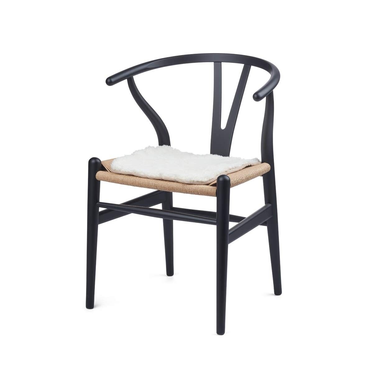 Short Wool Sheepskin Seat Cover Zero Waste