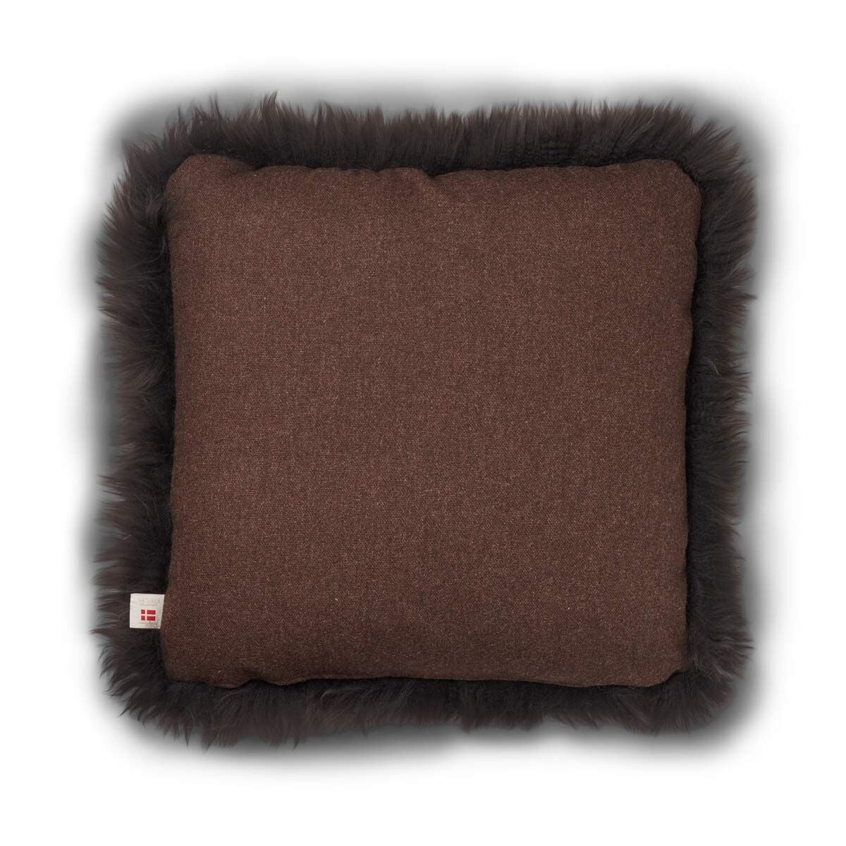 Long Wool Sheepskin Cushion | 52x52 cm