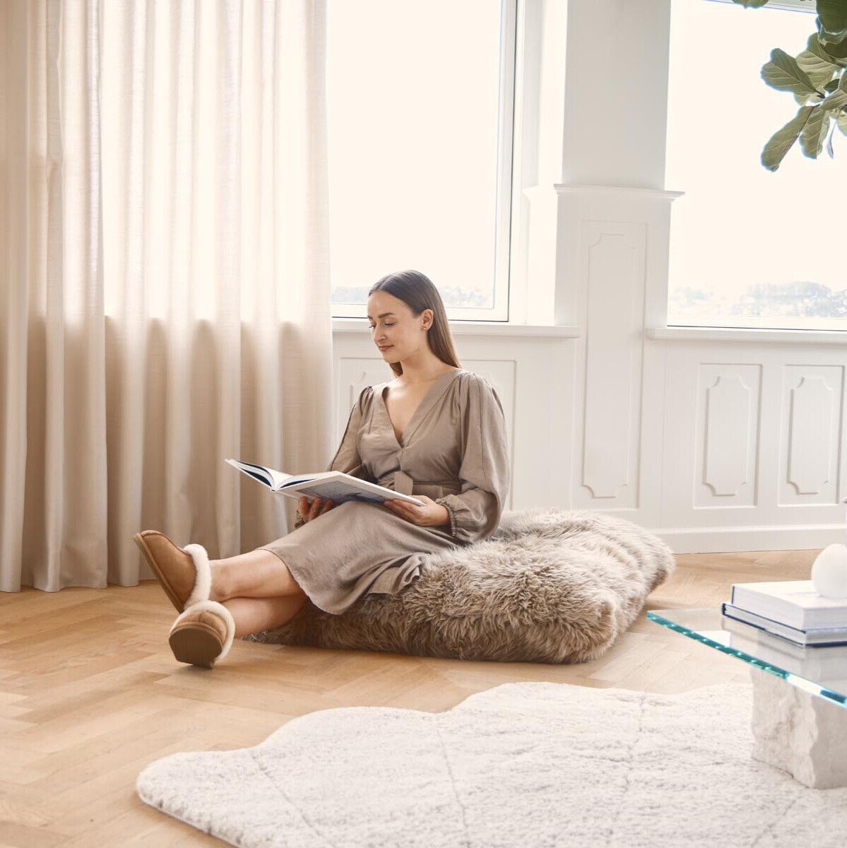 Maxi Float Cushion | Doublesided | LW | 90x90 cm Black