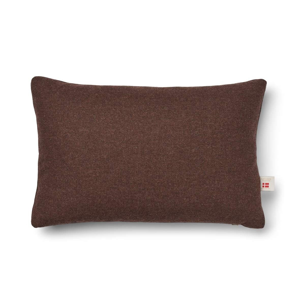 Doublesided Cushion | 100% Wool | 52x52 cm | 34x52 cm Brown