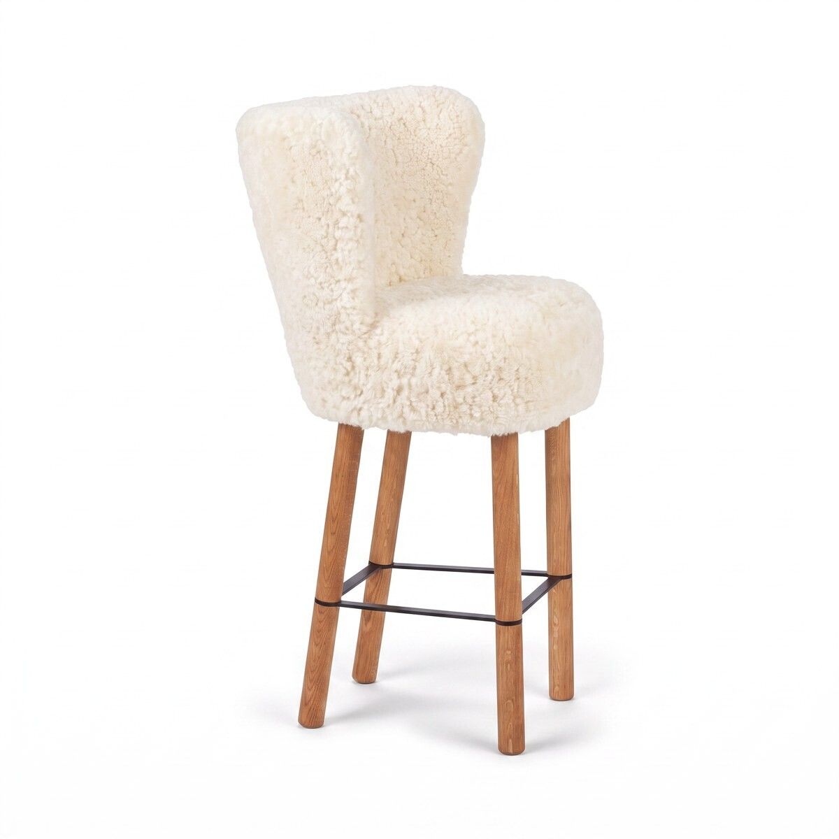 Emilia Bar Stool Ivory