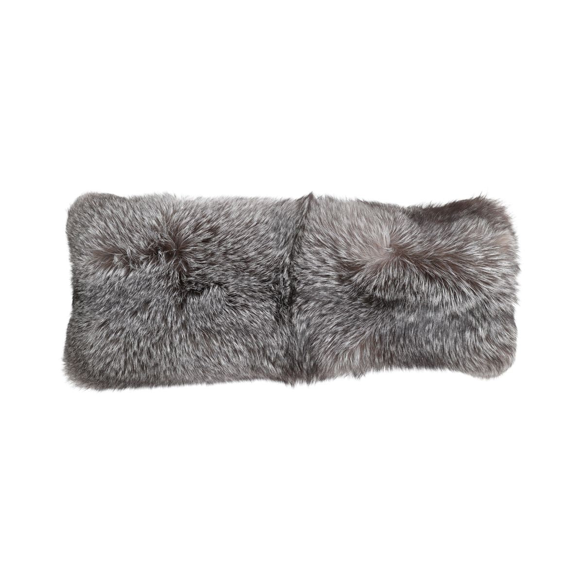 Premium Fox Cushion | Cashmere Backing | Norway | Blue Frost Fox | 30x75 cm