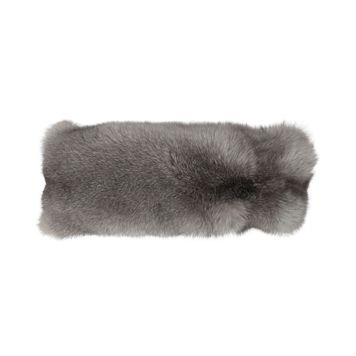 Premium Fox Cushion | Cashmere Backing | Norway | Sapphire Frost | 30x80 cm