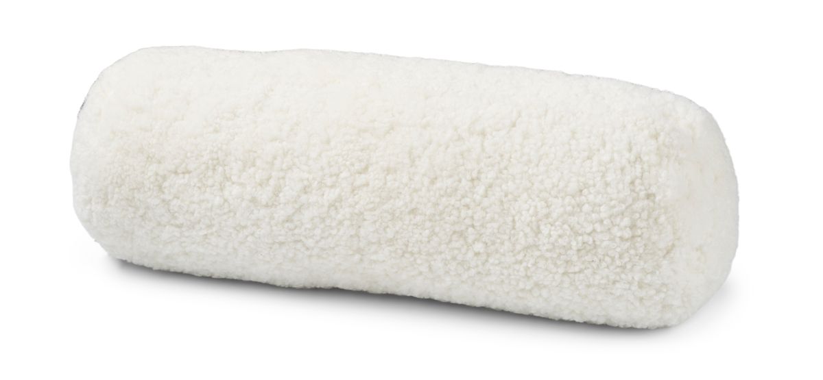 Bolster Cushion | 20x52cm | New Zealand Sheepskin | SW Ivory