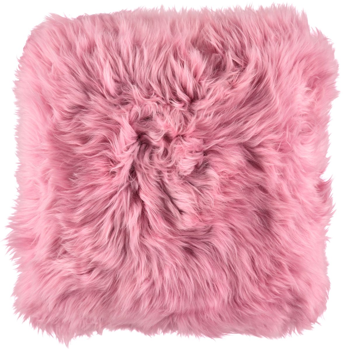 Long Wool Sheepskin Cushion | 35x35 cm Malaga