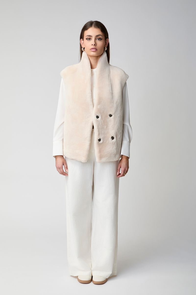 Lorena Vest Beige