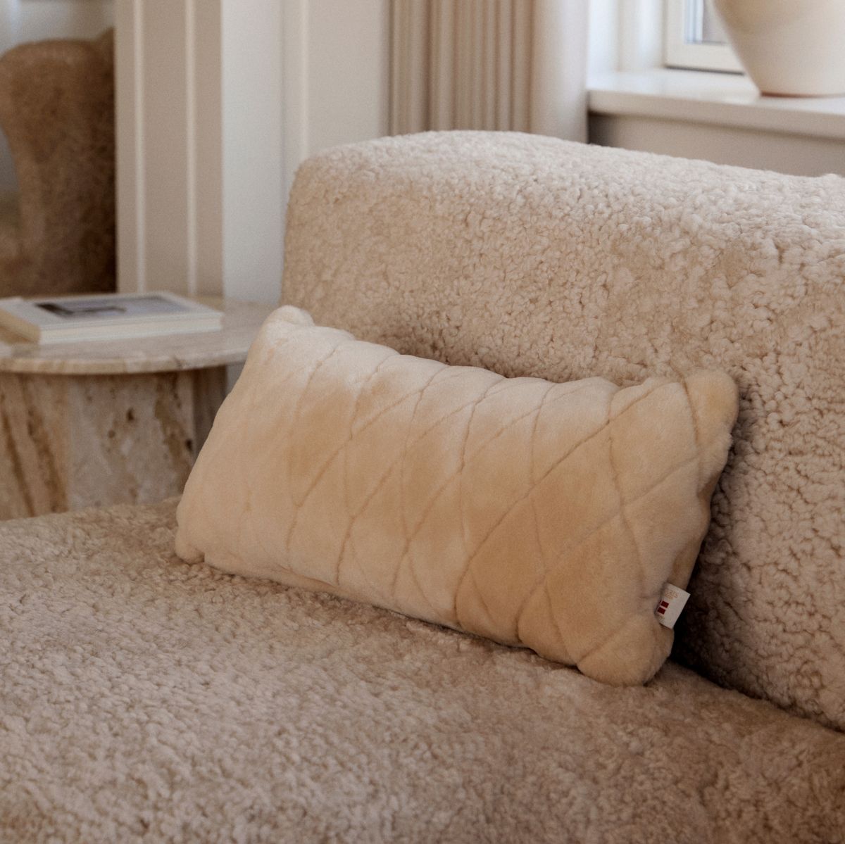 Moccasin Cushion | Doublesided Chestnut