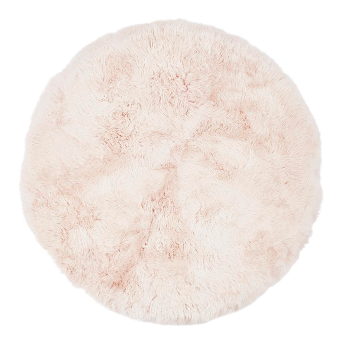 Long Wool Sheepskin Design Rug | Ø180cm | Ø250cm Candy