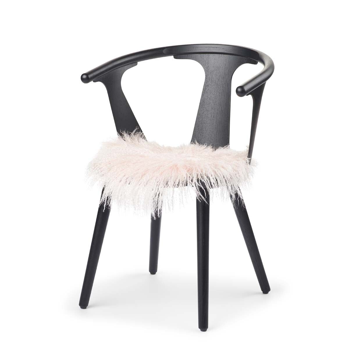 Tibetan Sheepskin Seat Cover | Ø38cm Candy