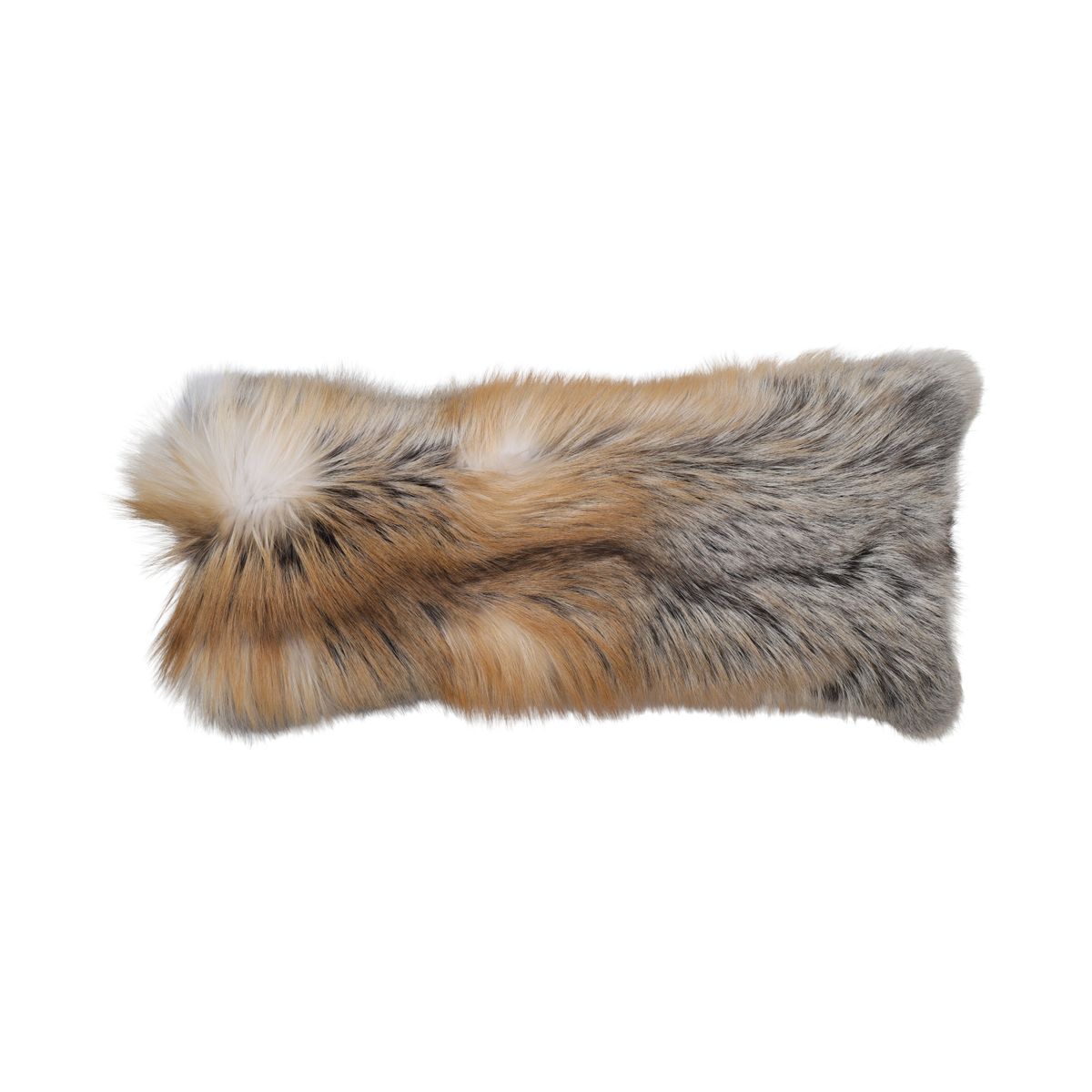 Premium Fox Cushion | Cashmere Backing | Norway | Golden Island Fox | 26x56 cm