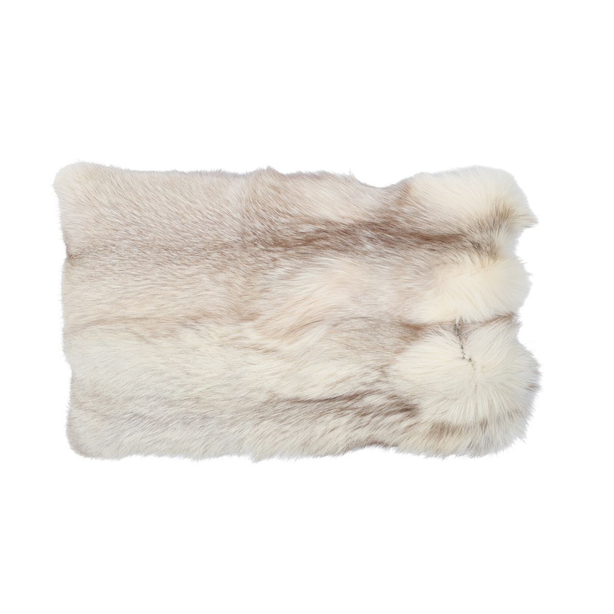 Premium Fox Cushion | Cashmere Backing | Norway | Brown Cross | 70x42 cm