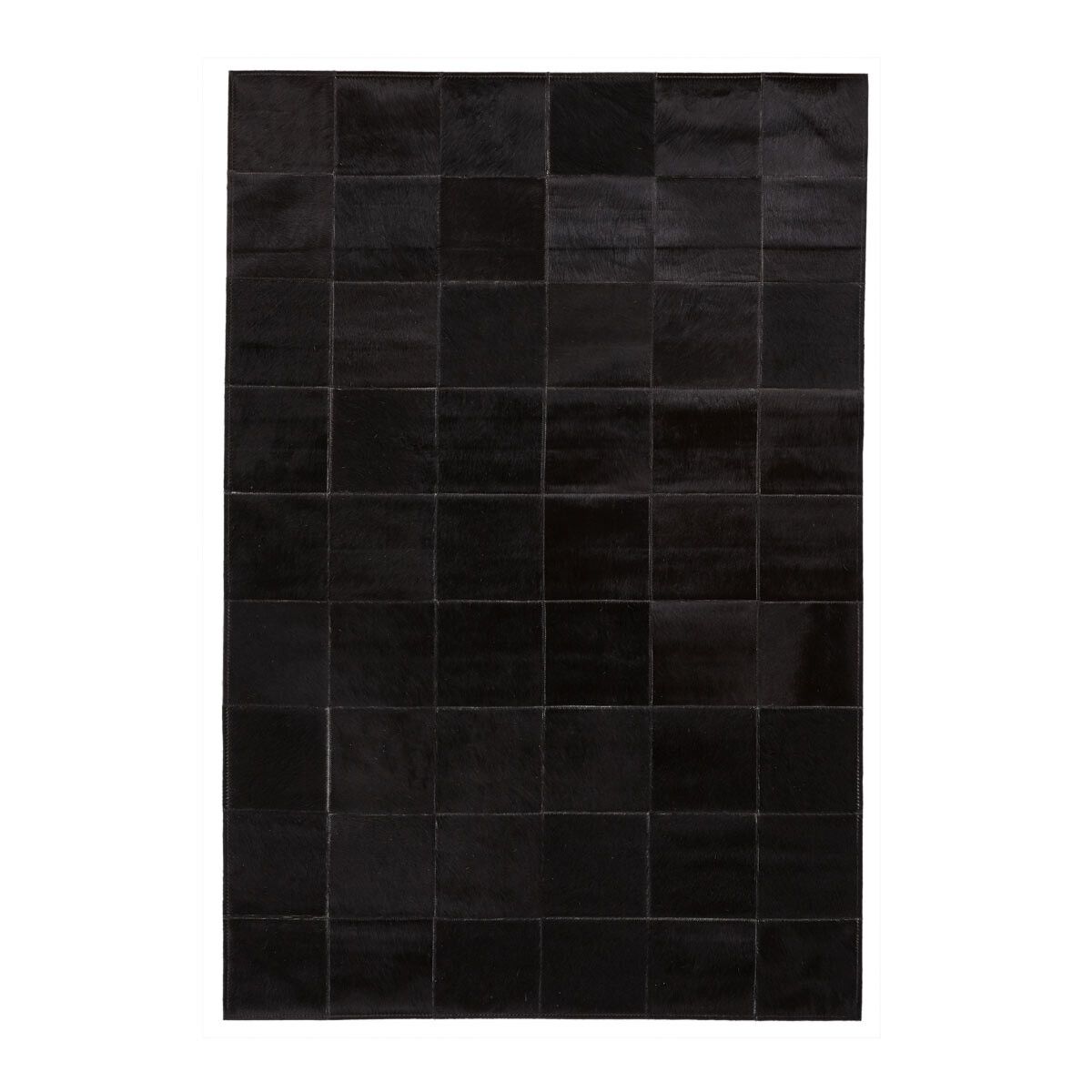 Cowhide Design Rug Berlin Black