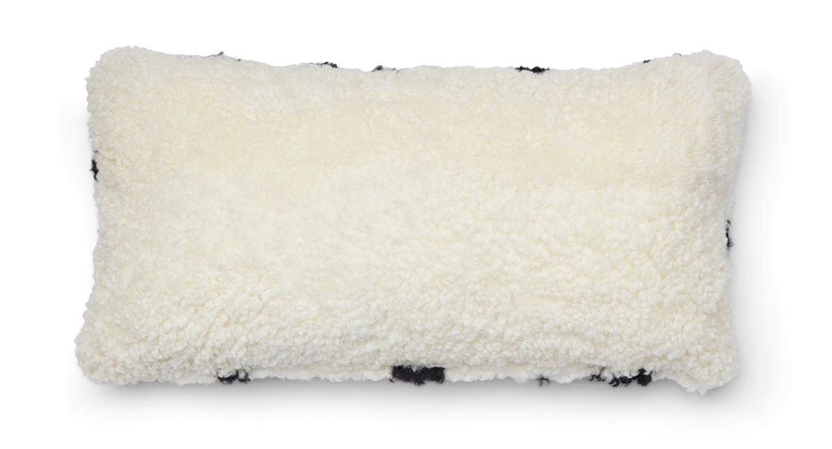 Zebra Cushion | Doublesided | 30x60 cm Black/Ivory