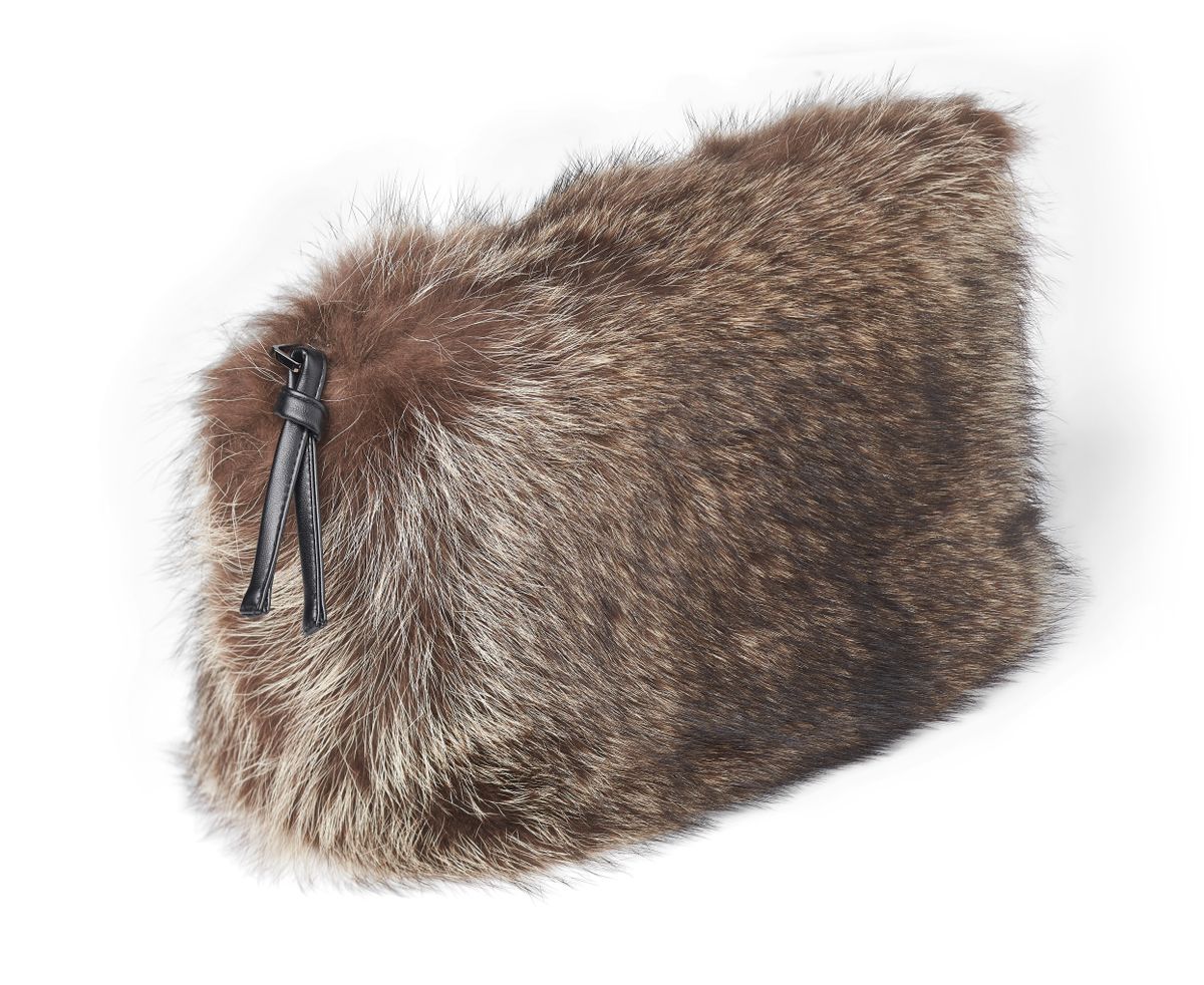 Maxi Elva Clutch Natural Brown