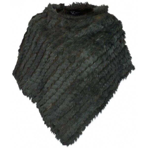 Molly Poncho Antique Green