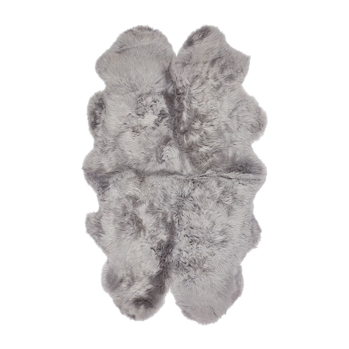 Premium New Zealand Sheepskin | Long Wool | Quadruple Rug 180x110 cm