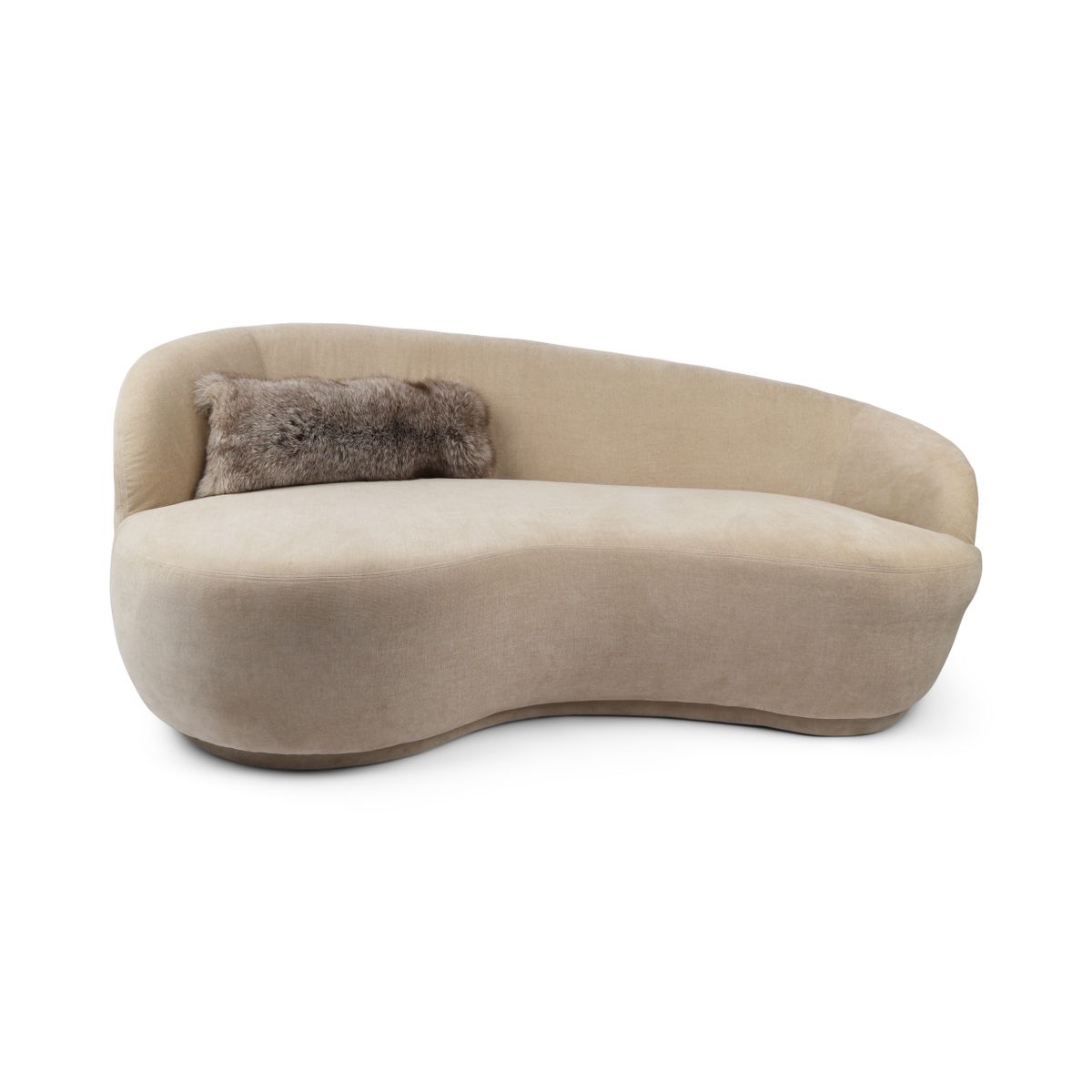 Premium Fox Cushion | Cashmere Backing | Norway | Sapphire | 30x65 cm