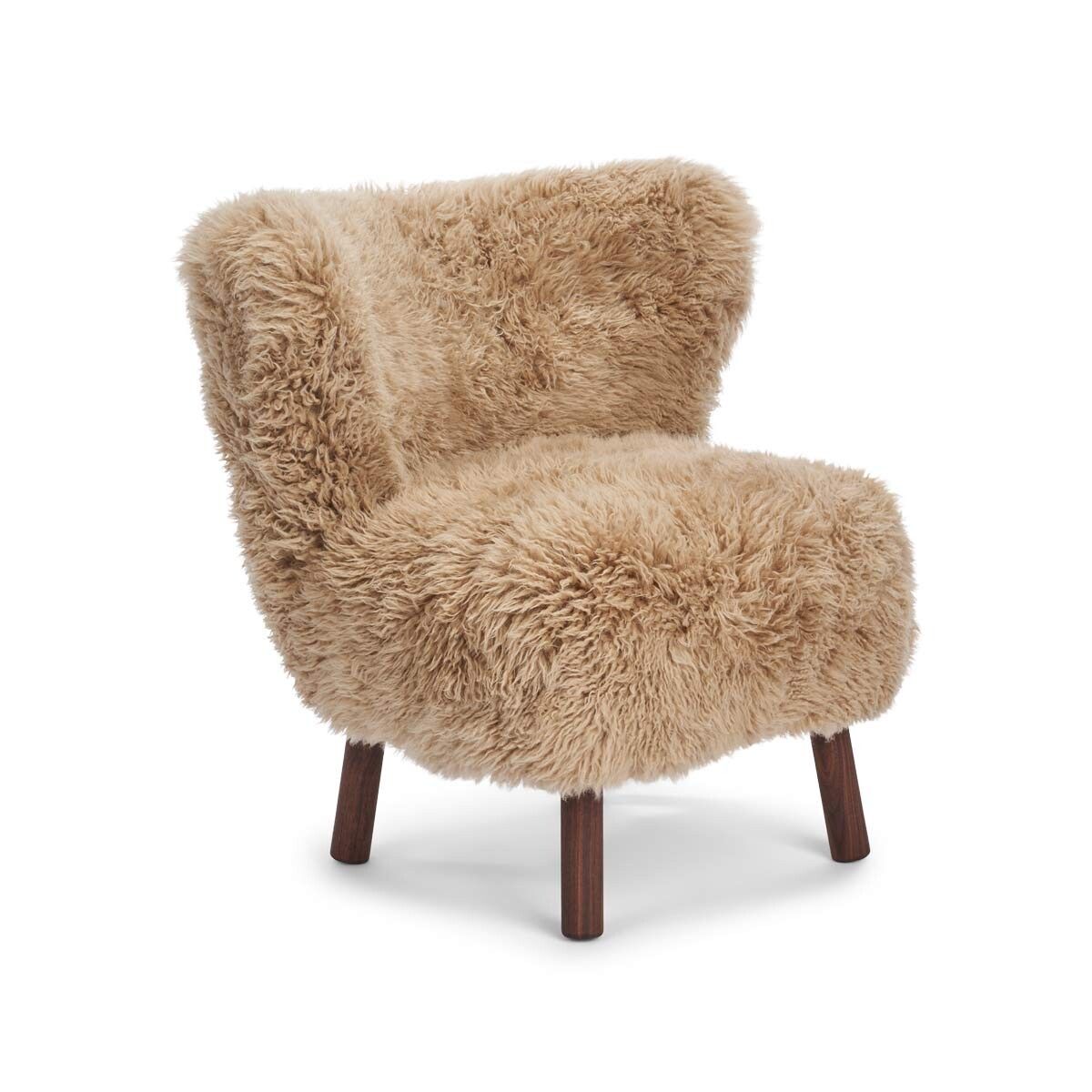 Emily Lounge Chair | Long Wool