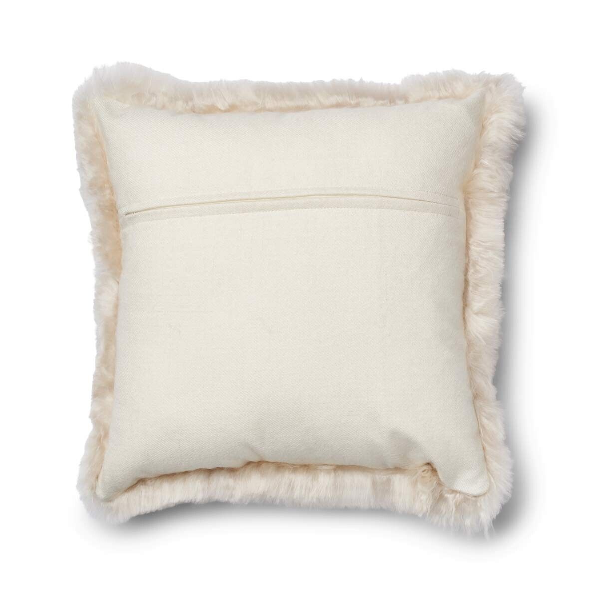 Alpaca Cushion | Long Wool Linen