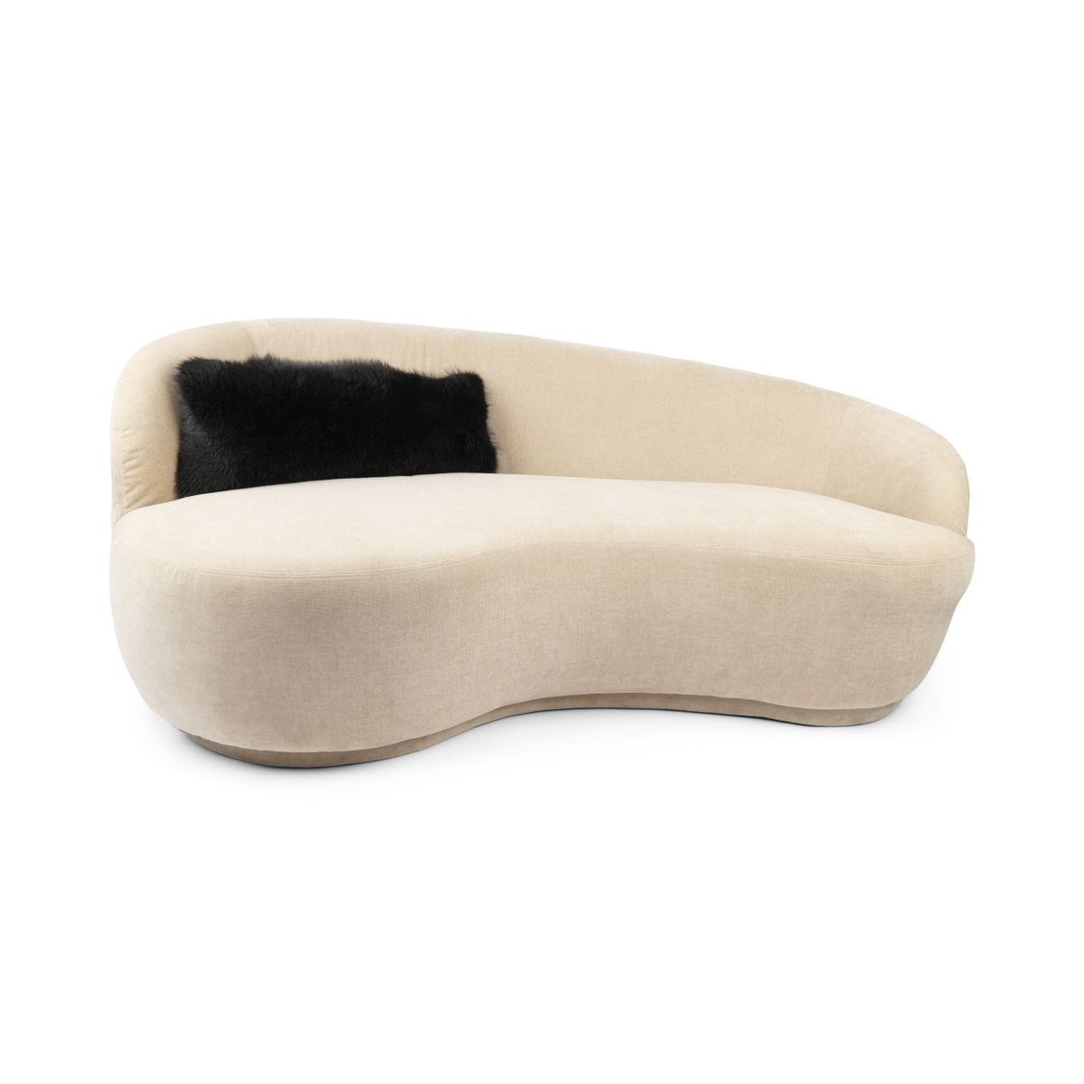 Premium Fox Cushion | Cashmere Backing | Norway | Navy | 30x65 cm