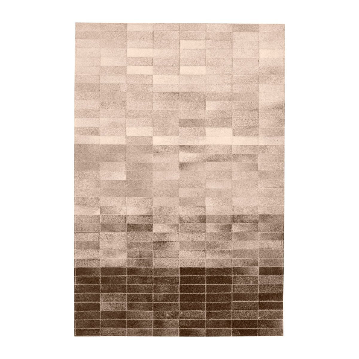 Cowhide Design Rug Copenhagen Champagne