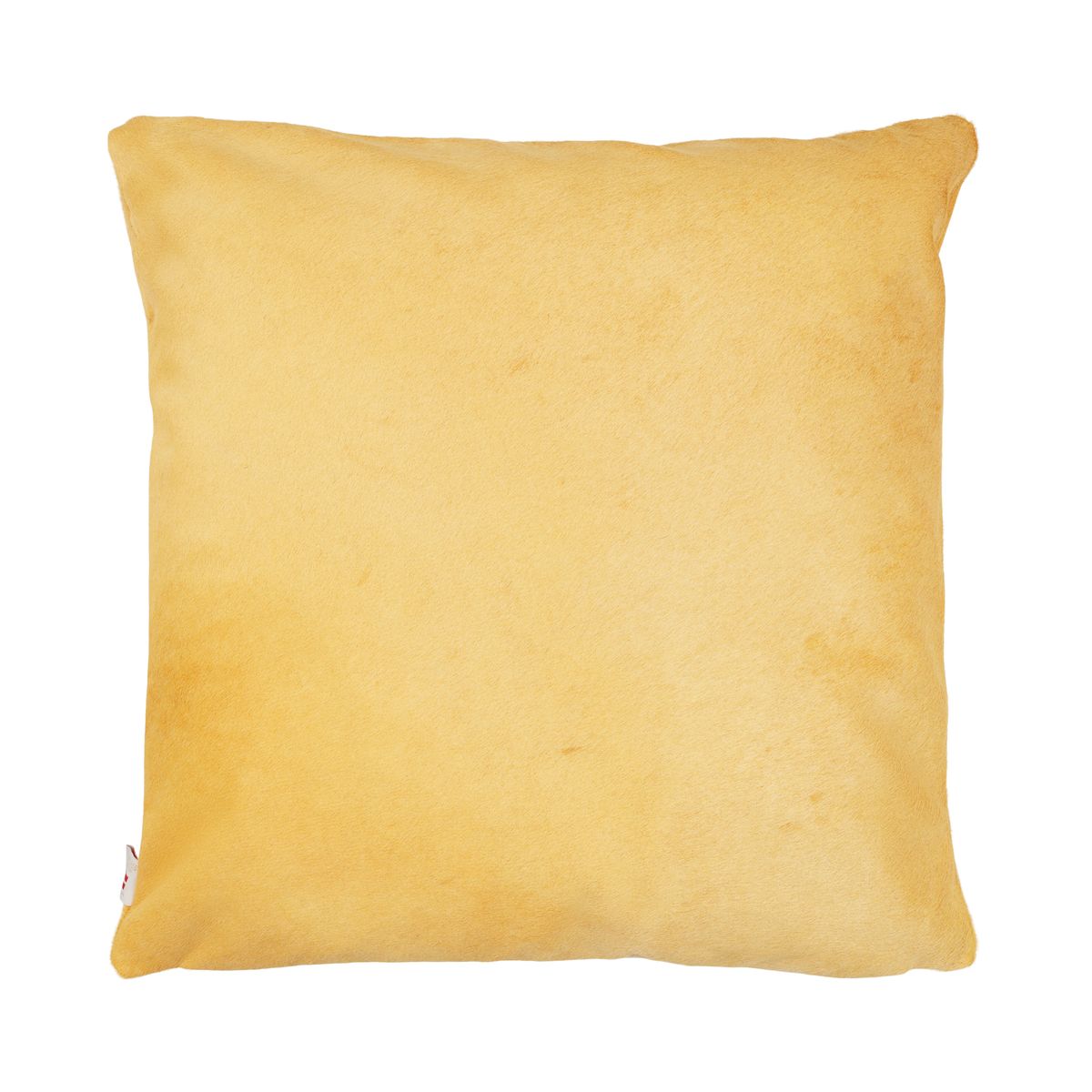 Premium Cowhide Cushion | Doublesided Mustard Yellow