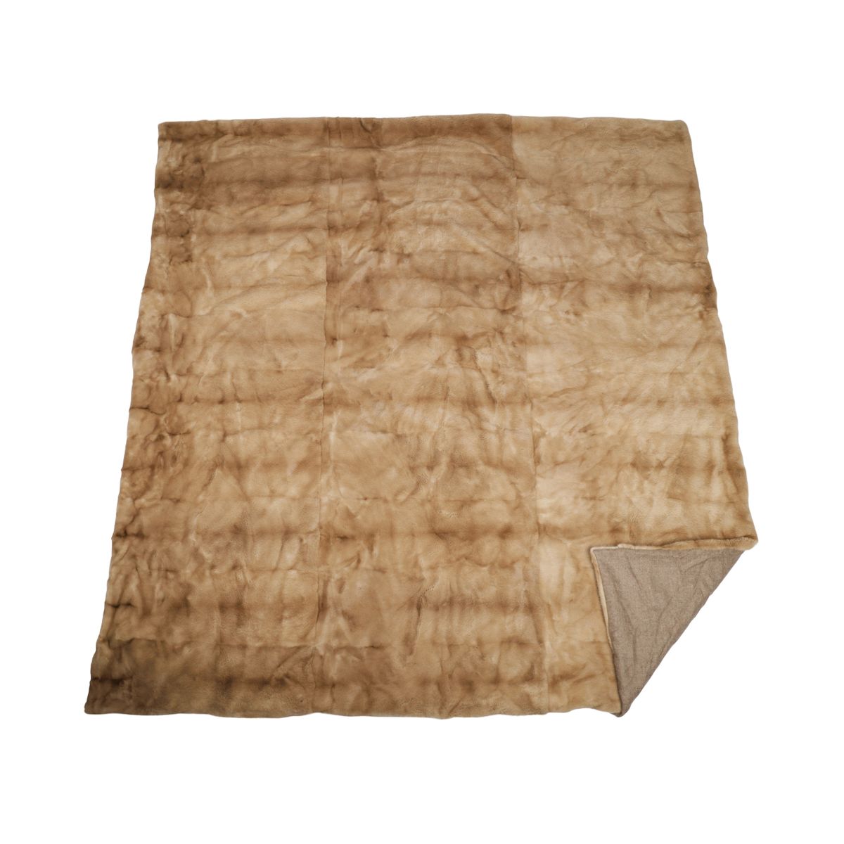 Mink Throw | Cashmere Blacking | Palomino | 200x210 cm