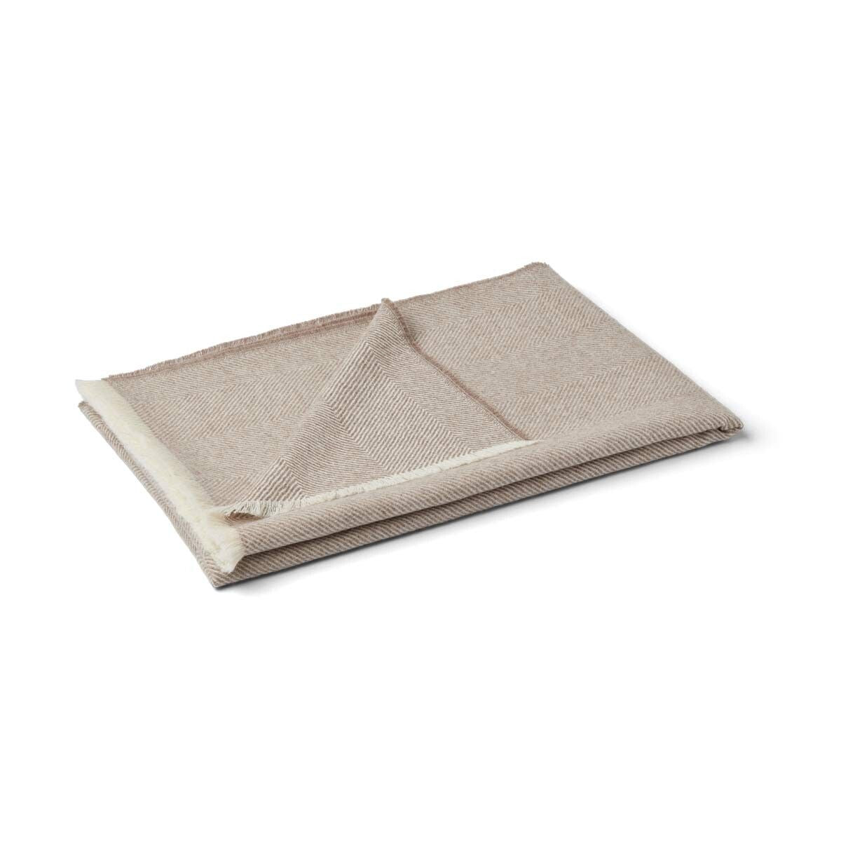 Sidsley Throw | 100% Alpacawool | 130x200 cm Mushroom