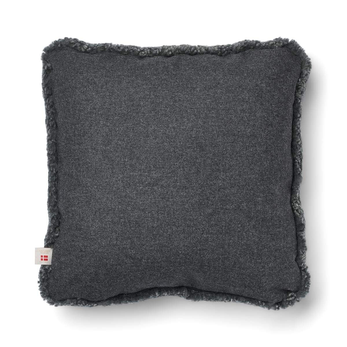 Short-Wool Sheepskin Cushion | 52x52 cm | 34x52 cm Rock/Graphite