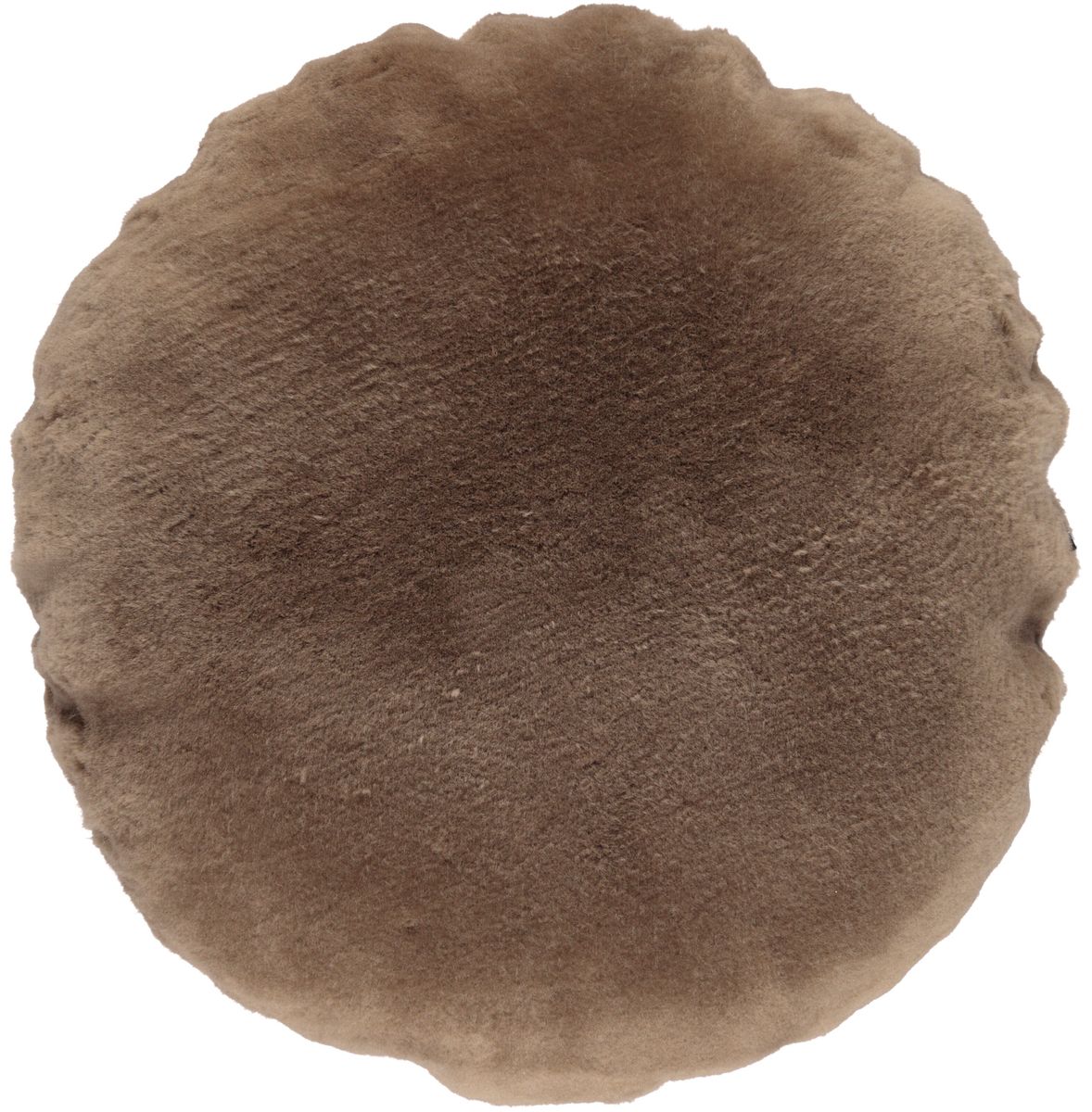Nordic Velvet Double sided Cushion | Ø45 cm | Ø62 cm Light Mocca