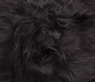 Theo Bench | Icelandic Sheepskin | Oak Legs Blacky