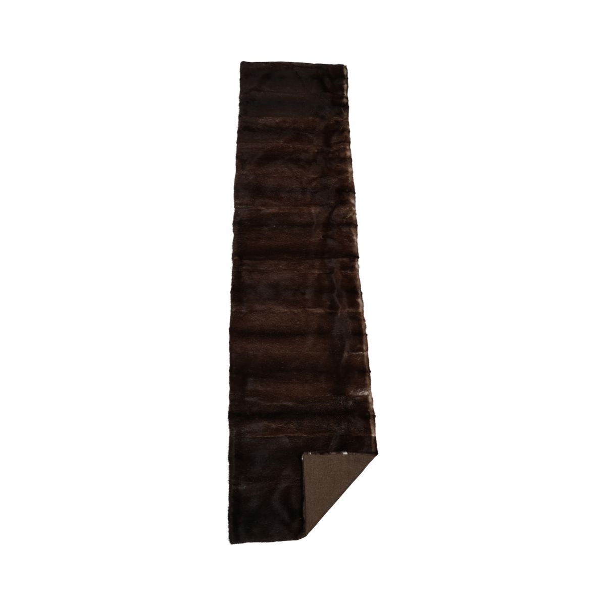 Mink Throw | Cashmere Backing | Stardust | 50x200 cm