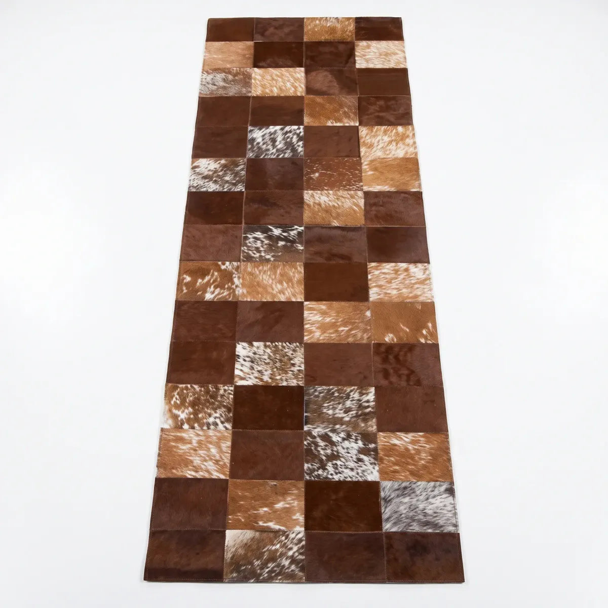 Cowhide Design Rug Lisbon Brown
