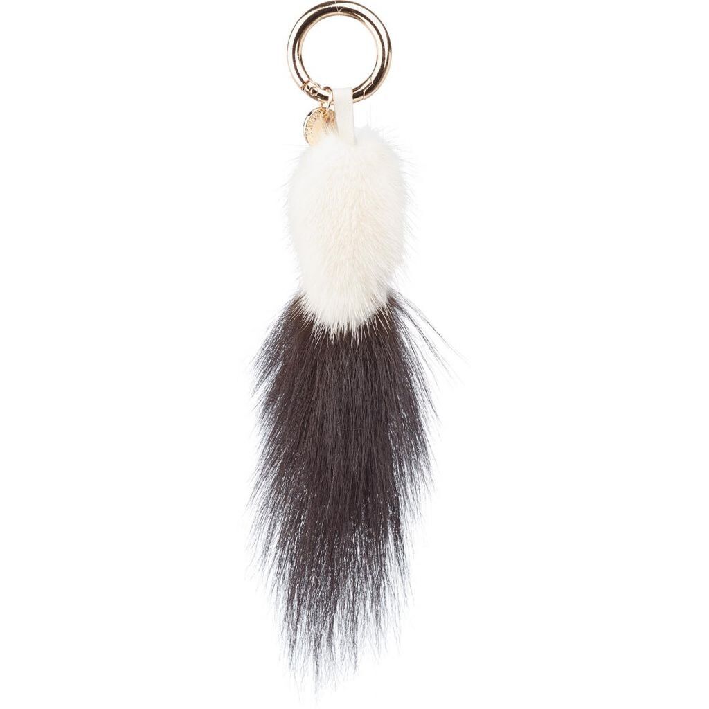 Sable Tail Keyring Pearl