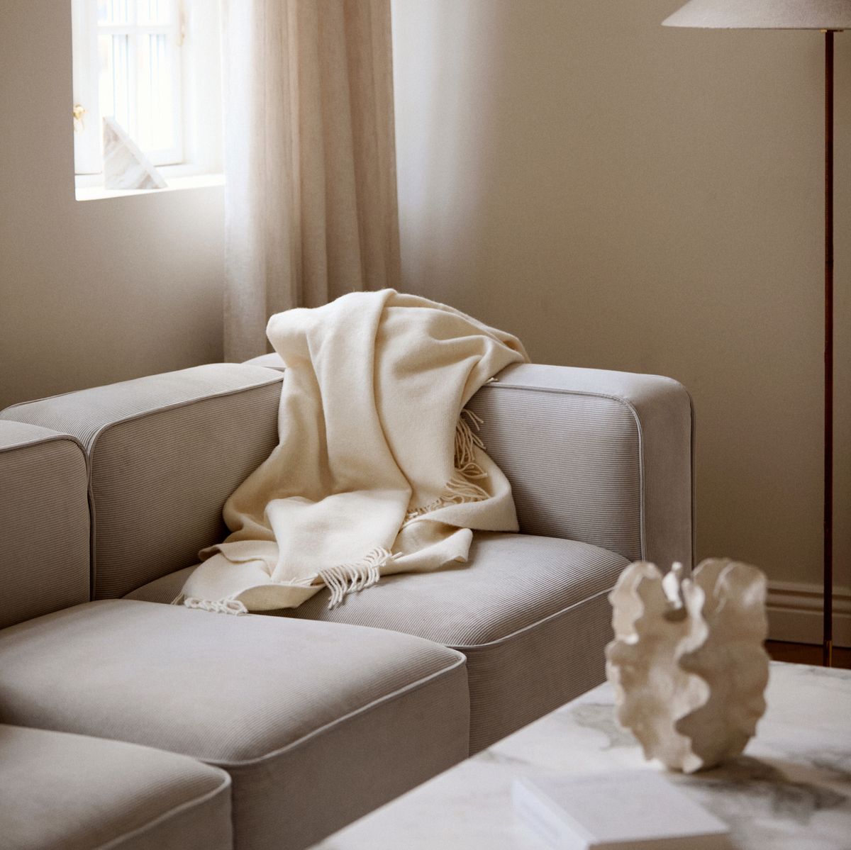 Julia Throw | Alpaca/lambswool mix | 140x240 cm Dark Brown