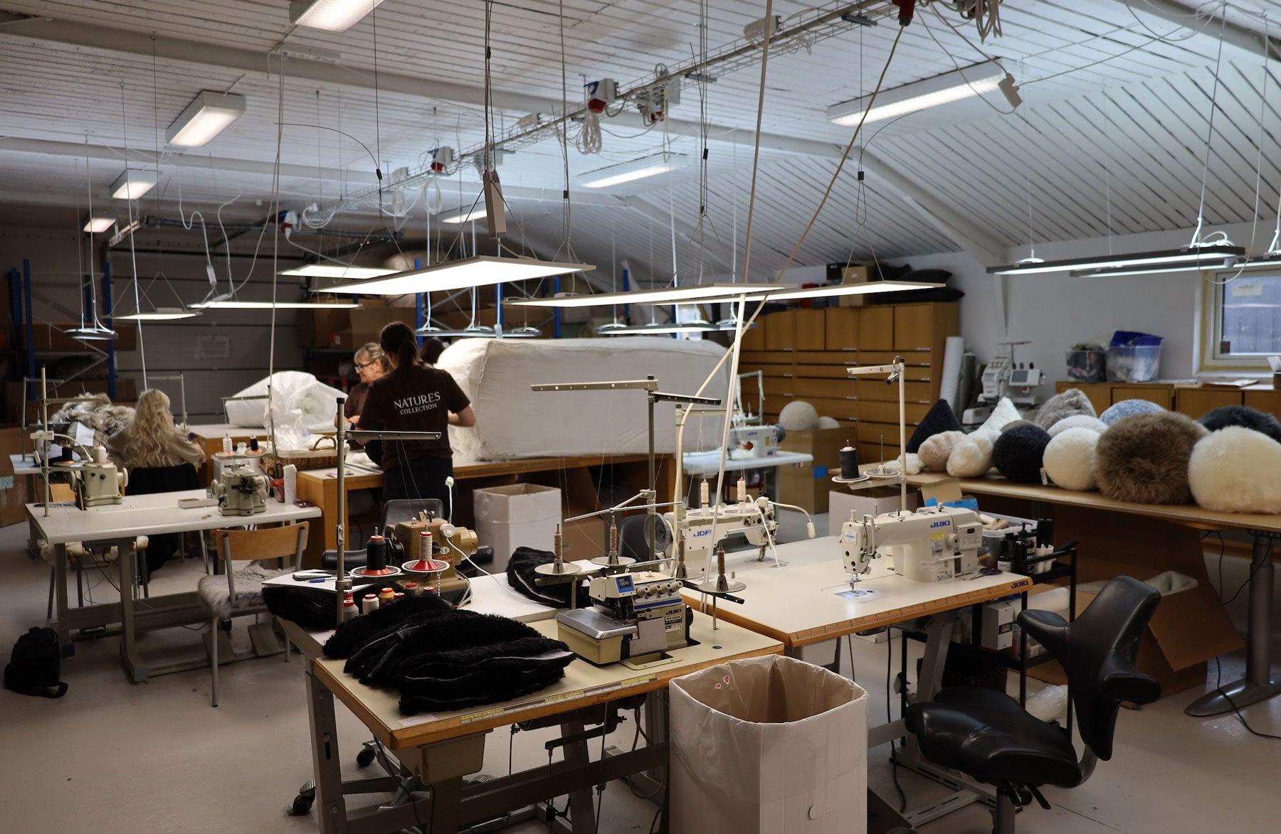 Behind the scenes – NC Studio Sewing Room - Naturescollection.eu