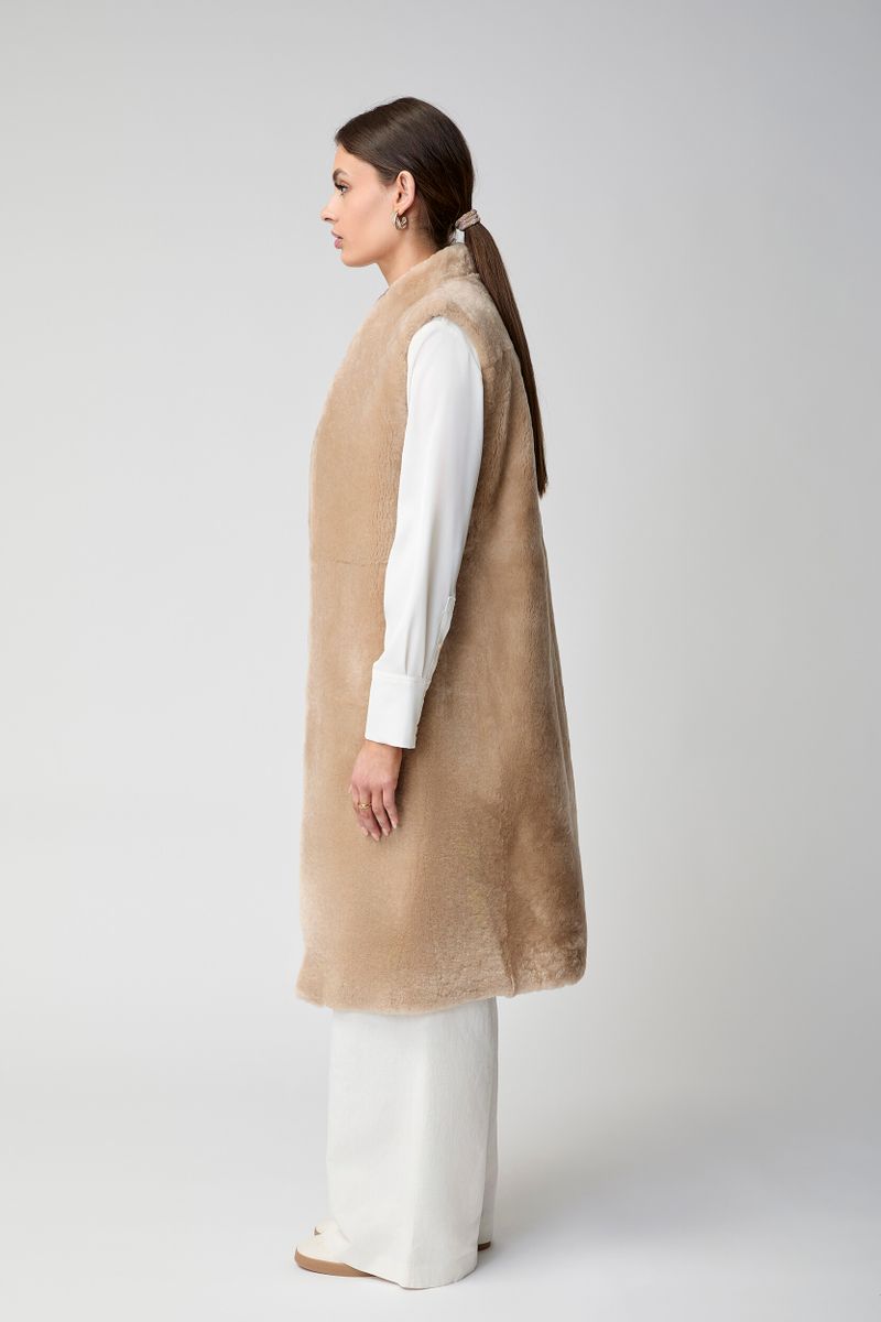 Carmen Vest Camel