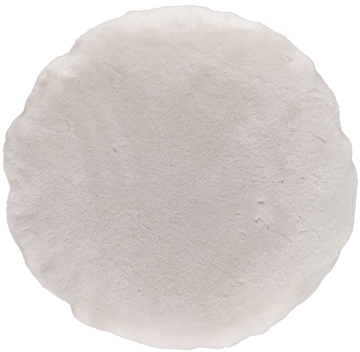 Nordic Velvet Double sided Cushion | Ø45 cm | Ø62 cm Pearl