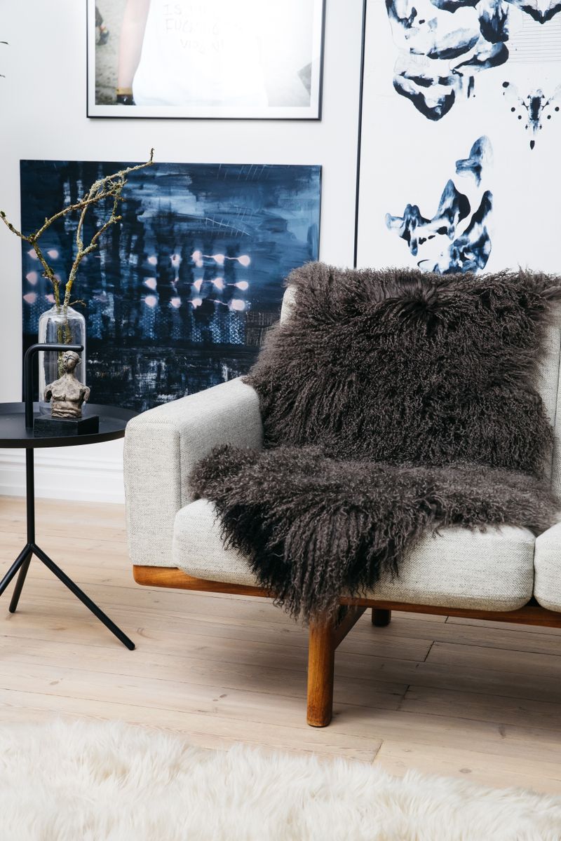 Curly Sheepskin | Tibetan | 85x50 cm