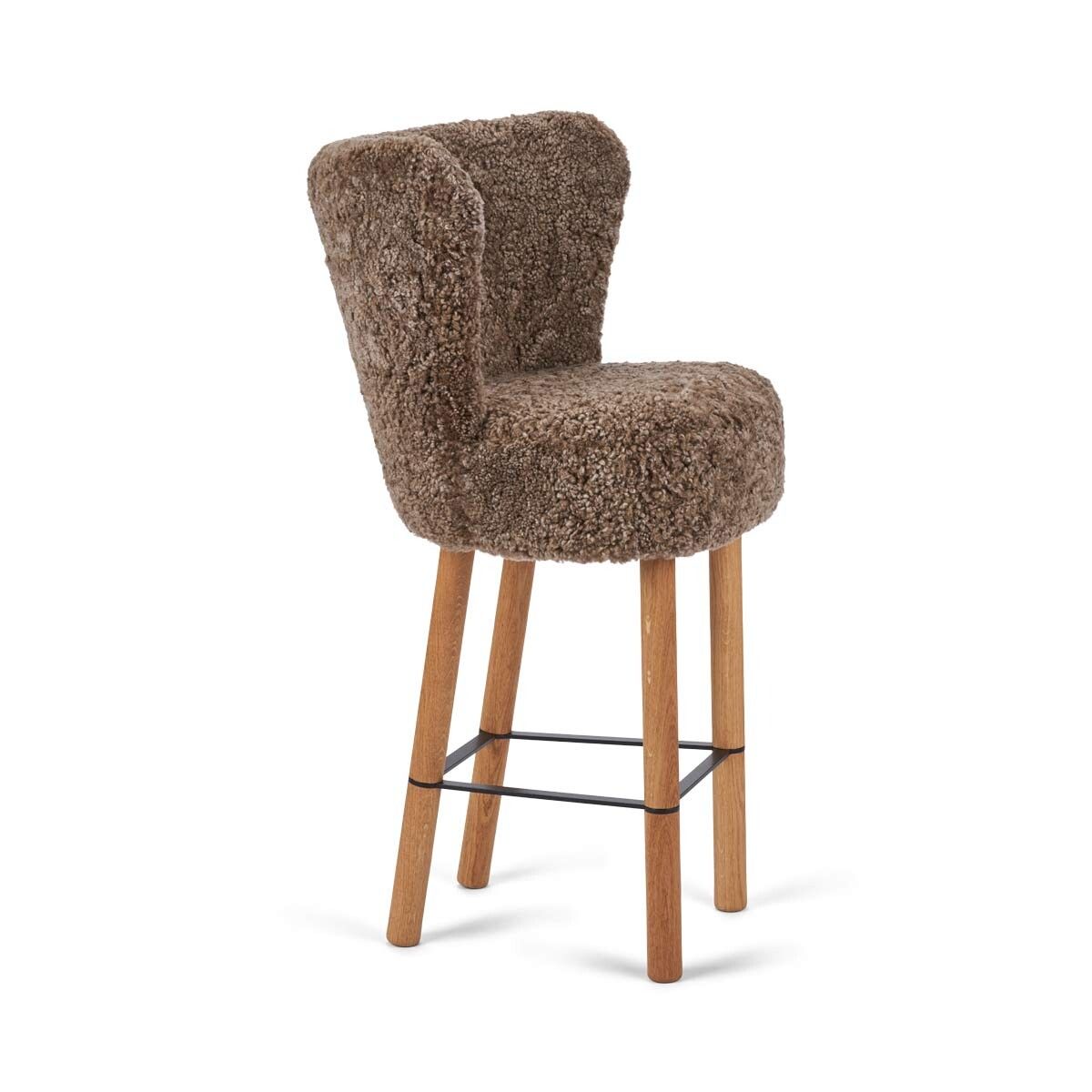 Emilia Bar Stool Taupe